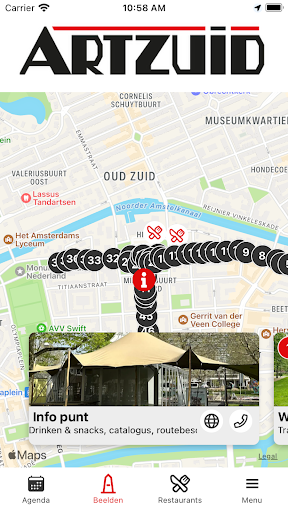 Android application ARTZUID 2023 Audiotour! screenshort