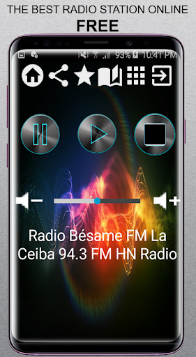 Android application Radio Bésame FM La Ceiba 94.3 screenshort