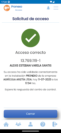 Pronexo Bioseguridad Screen 2