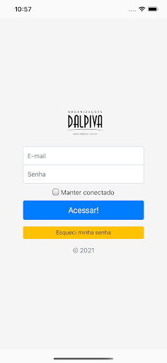Android application Organizações Dalpiva screenshort