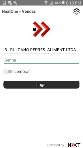Android application NXVendas screenshort