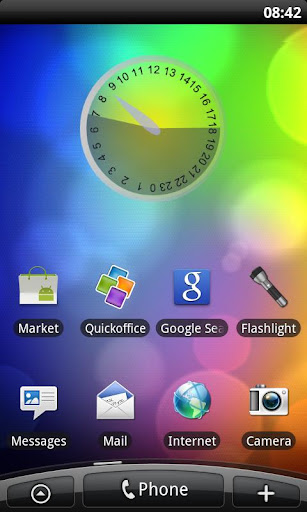 Daylight Clock Screen 2