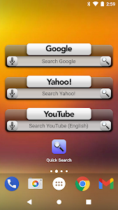 Quick Search Widget (with ads) Unknown