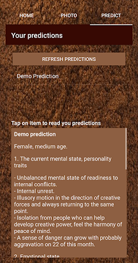Coffee Divination Prediction Screen 3