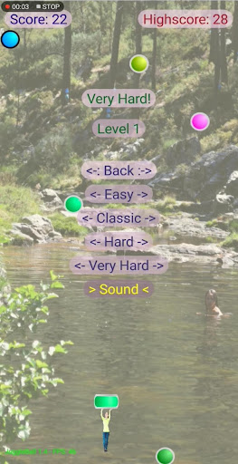Android application JuggleBall screenshort
