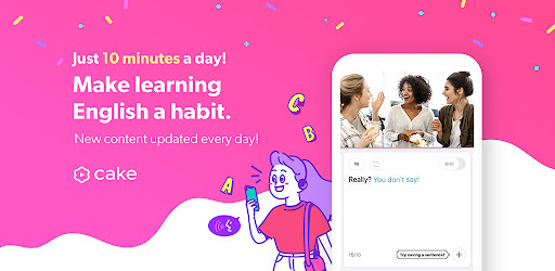 Cake 365天每日更新免費英語例句 Google Play 應用程式