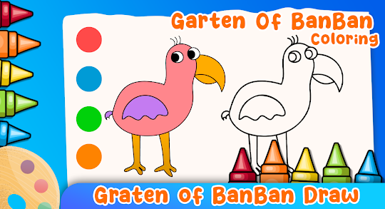 Baixar Garten Of Banban 2 Coloring para PC - LDPlayer