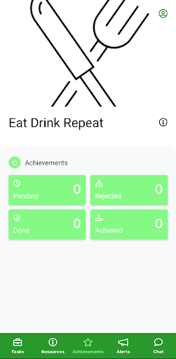 Eat Drink Repeat Screen 3