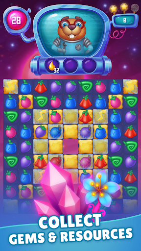 Space Matchers Match 3 Games Screen 3