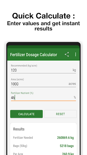 Fertilizer Dosage screenshot 2