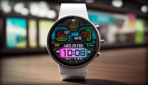 Digital BUBAS Sport Watchface Screen 3