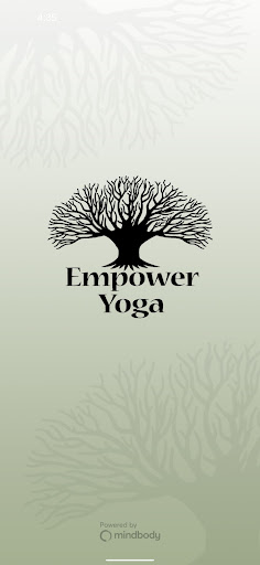 Android application Empower Yoga MI screenshort
