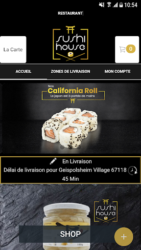 Sushi House Lingolsheim Screen 2