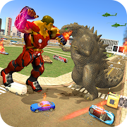 Godzilla vs Incredible Monster Hero Fighting Games Mod apk versão mais recente download gratuito