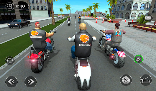 Real Gangster Bike Racing apktram screenshots 8