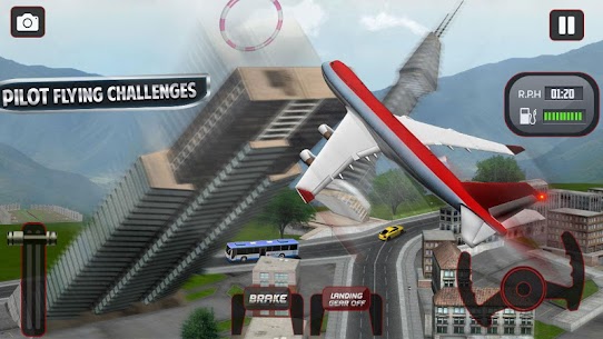 City Flight Pilot MOD APK: Plane Games (Speed Game) 4