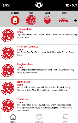 Mercury Pizza Co Screen 3