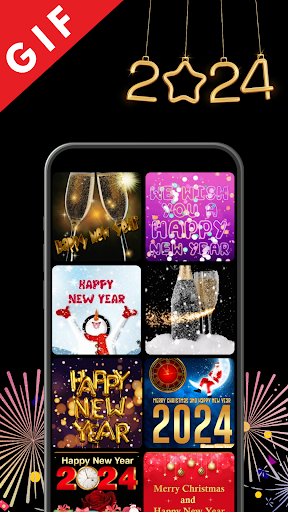 happy new year gif 2025 Screen 3
