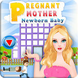 Pregnant Mother Newborn Baby icon