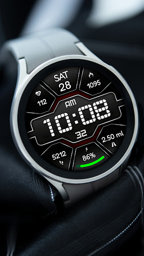 Digital Pulse Sport Watchface Screen 2