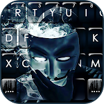 Anonymous Smoke Keyboard Theme Apk