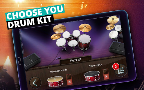 Drum Kit Music Games Simulator 3.43.3 APK screenshots 8