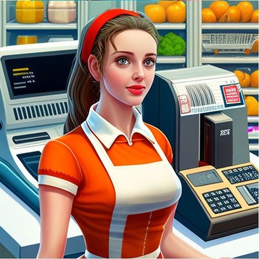 Super Mart: Idle Tycoon Games  Icon
