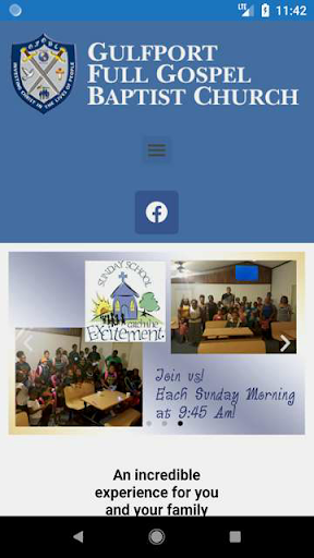 Android application Gulfport Full Gospel Baptist C screenshort