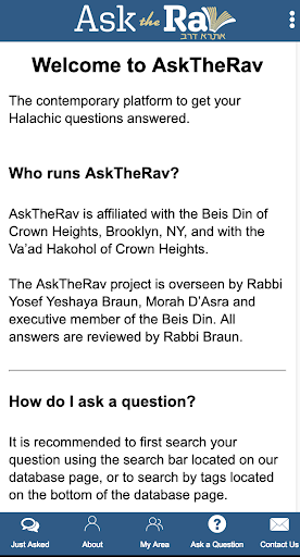 Ask the Rav