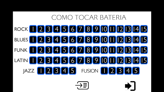 Visualização do aplicativo