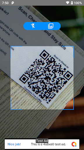 QR Code Scanner Screen 2