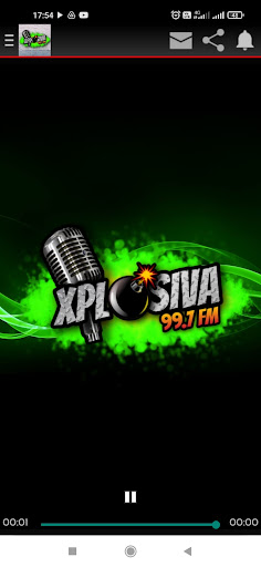 Android application XPLOSIVA 99.7 FM screenshort