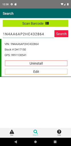 AVAS - Installer Screen 2