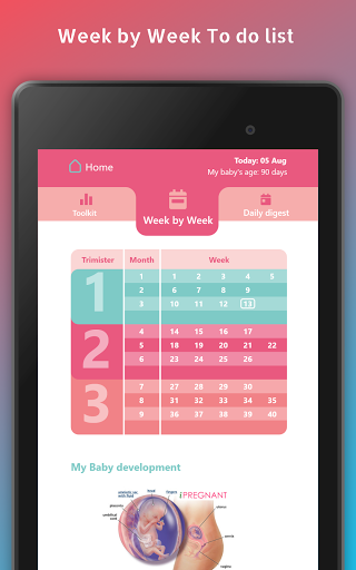 PregiCare - Pregnancy Toolkits, Weekly, Daily info
