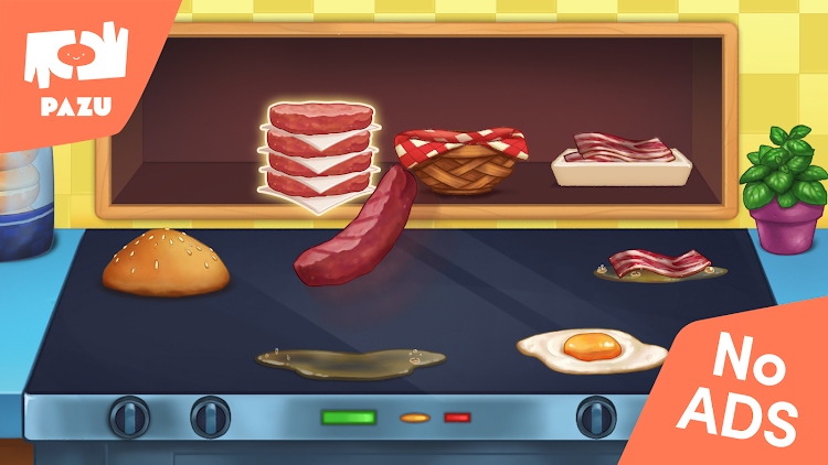 Burger Maker Kids Cooking Game - 1.5 - (Android)