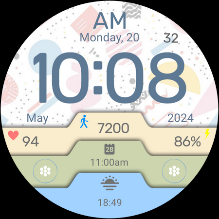 DB034 Dreamy Watch Face screenshot 21