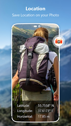 GPS Altimeter Altitude & Map Screen 2