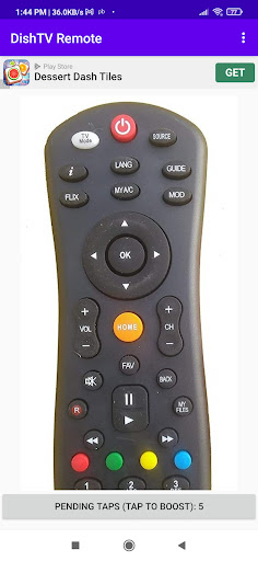 Android application Dish TV Remote App for Android screenshort