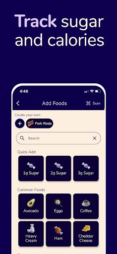 Screenshot of Sugarfree Quit Sugar Addiction