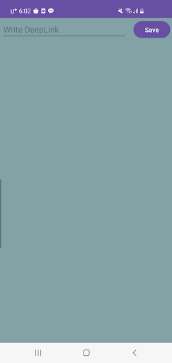 Android application Deeplink Tester screenshort