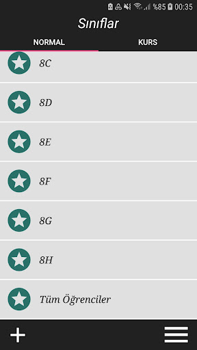 Android application Okul-Veli-SMS screenshort