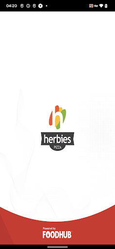 Android application Herbies Pizza screenshort