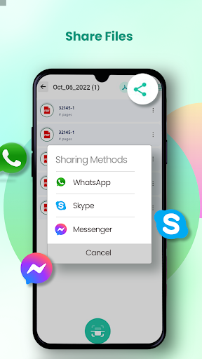 Android application CamScan - PDF Converter App screenshort