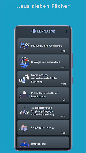 LERNXapp Kinderpflege Screen 3