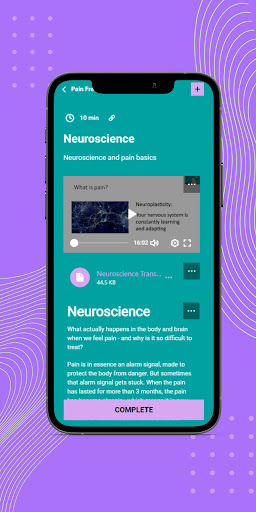 Pain Freedom Screen 2