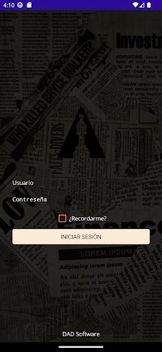 APP I Screen 2
