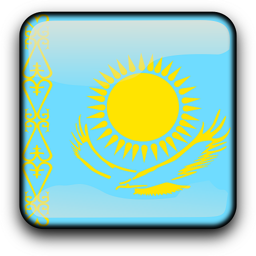 Kazakhstan Flag Wallpapers logo