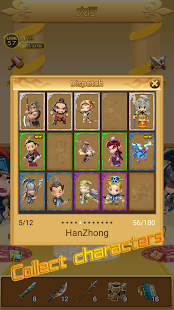 Three Kingdoms Rush-Collect all characters