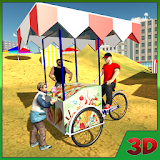 Beach Ice Cream Delivery 2018 Fun Simulator Game icon
