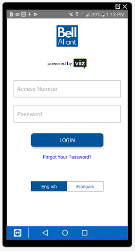 Android application Aliant IP Relay Business screenshort